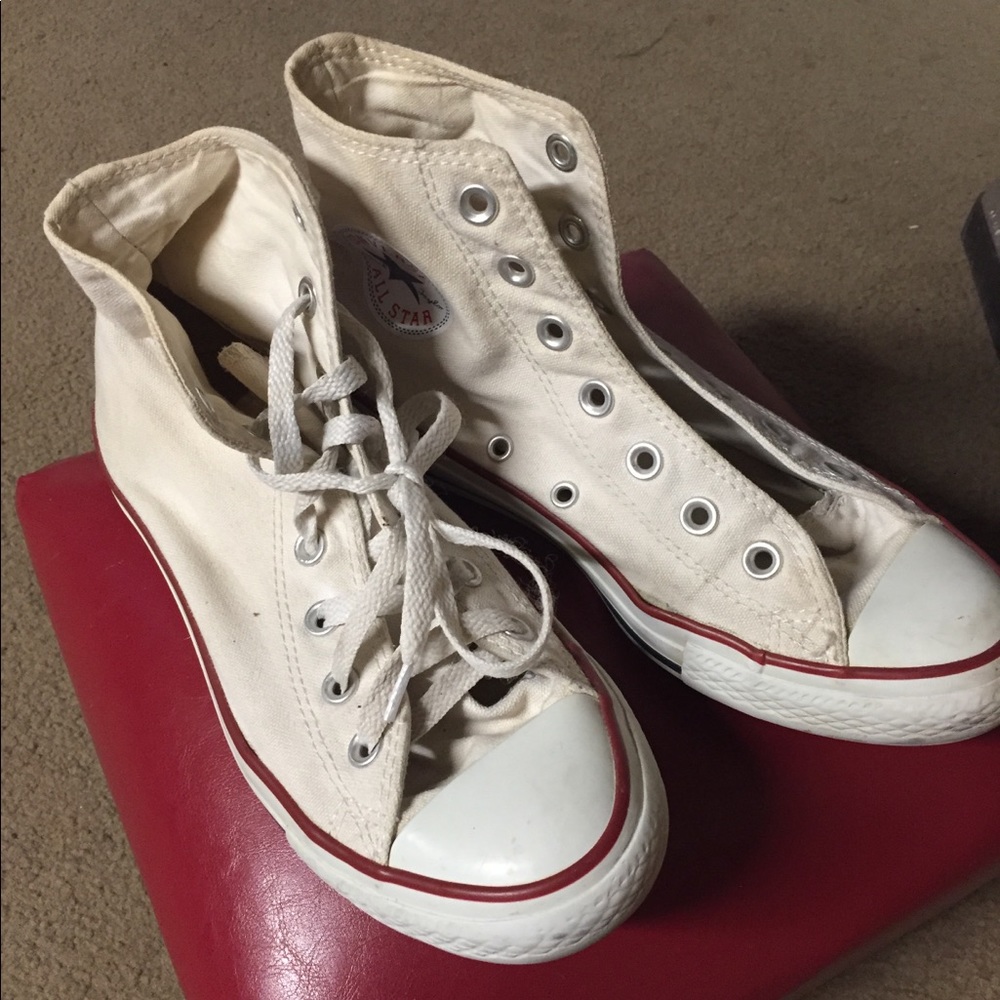 White High Tops Converse
